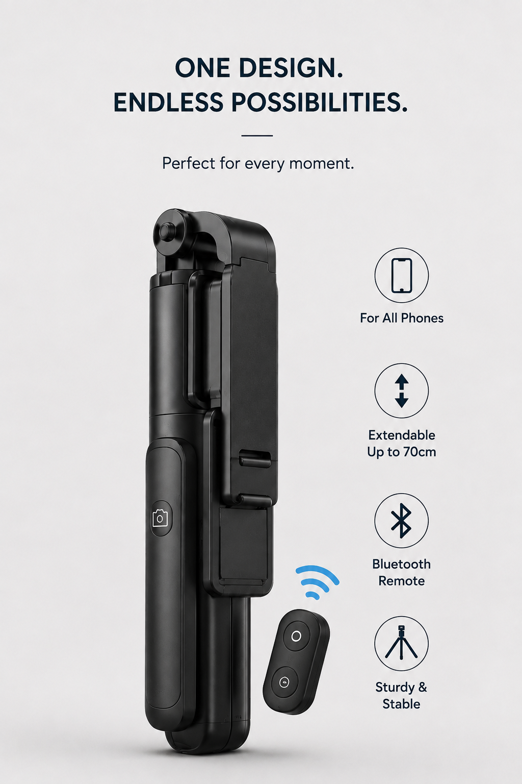 SelfieMate 3-in-1